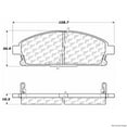 thumbnail image 3 of Centric Parts Disc Brake Pad P/N:300.06910, 3 of 3