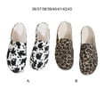 thumbnail image 4 of Zuecos y pantuflas para mujer Qarigey Leopardo 40 1, 4 of 6