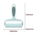 thumbnail image 3 of Bdday Brosse à Récurer de Cuisine Autocollante Extra Large Rouleau pour Vêtements Ménagers Brosse à Épiler Rouleau avec un Rouleau de 60 Pcs Papier Adhésif Fort pour Animaux de Compagnie Remplacement Papier de Lavage de Voiture, 3 of 8