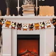 thumbnail image 5 of Tepsmf Halloween Wooden Ornament Set 12 Pcs Vintage Hanging Cutouts with 6.6FT Rope for Garland Tree Decor, 5 of 6
