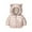 Pink, variant on Toddler Baby 𝐁ear Ear Puffer Jacket 𝐇ooded Zipper Long Sleeve Padded Down Jacket Plain Lightweight Winter Warm Clothes