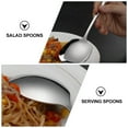 thumbnail image 3 of OUNONA 2Set Serving Spoons for Buffet Metal Hygienic for Home People Group Dining, 3 of 7