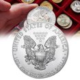 thumbnail image 2 of Moneda conmemorativa estadounidense 2022 Moneda conmemorativa de la Estatua de la Libertad Moneda con desafío del águila en la parte posterior Colección Gran regalo para amigos y colegas, 2 of 9
