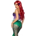 thumbnail image 2 of Leg Avenue Women's Under the Sea Mermaid Halloween Costume, Purple/Green, X-Small, 2 of 5