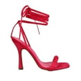thumbnail image 3 of XY London Womens Cary Lace Up Strappy Stiletto Heel High Heels, 3 of 4