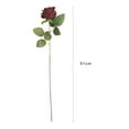 thumbnail image 6 of Manunclaims Imitation Rose Not Withered Fine Workmanship Realistic Easy Care Non-fading Ornament Multicolor Fabric Texture Simulation Rose for Home, 6 of 8