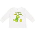 thumbnail image 3 of Inktastic I'm Gonna Be a Big Brother-dino Boys Long Sleeve Toddler T-Shirt, 3 of 5