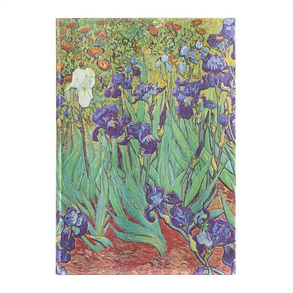 Van Gogh's Irises MIDI Hardcover Address Book, 144pg, 120gsm, the J. Paul Getty Museum Collection by Paperblanks (Van Go, (Hardcover)