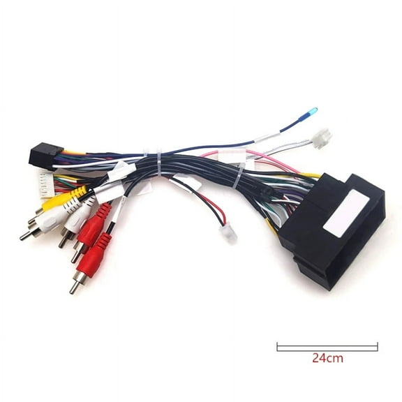 Zyutaosan Car 16Pin Android Wiring Harness With Canbus Box For Jeep Cherokee 15~19/Compass(17–20)/Grand Commander/Renegade