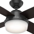 thumbnail image 2 of Hunter Fan Company 59251 Dempsey Ceiling Fan w/ LED Light and Remote, Black, 2 of 5