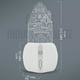 thumbnail image 3 of Acrylic Castle Induction Night Light Intelligent Induction Wall Corner Light Corridor Night Light Gift Night Light, 3 of 5