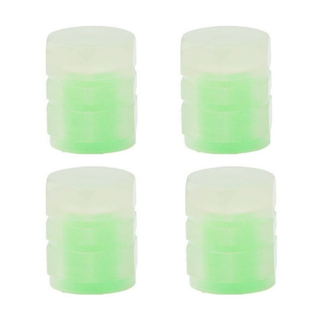 Birdeem Car Valves Vehicle In-The-Dark Valves Tire Caps Motorcycle Caps