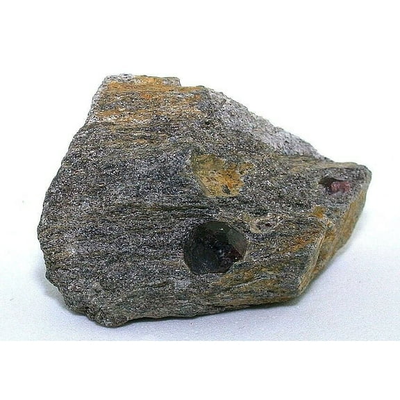 1 1/4 x 1 Inch  Garnet Mica Shist Crystal Alaska Specimen CS153A/2723