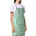 thumbnail image 4 of Pofeuu Tropical Pineapple Print Aprons with Pockets, Cute Aprons for Kitchen, Cooking, Server, Barber, Chef Apron, 4 of 7