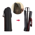 thumbnail image 4 of Lttoisl Housse de Bouteille d'Eau Isolée Noire pour Bouteilles de 350 ml à 1200 ml, Porte-Flasque Portable en Cuir Résistant à l'Eau avec Sangle Ajustable pour Voyages et Sports en Plein Air, 4 of 8