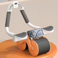thumbnail image 3 of Abdominal Muscles Fitness Wheel Training Slimming Fitness Abs Roller Bodybuilding Abdominal Roller, 3 of 5