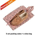 thumbnail image 2 of 7 Set Packing Cubes with Shoe Bag - Travel Carry On Luggage Organizer, 2 of 7