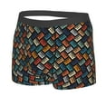 thumbnail image 2 of Naloa Retro Tape Print Mens Underwear - Boxers for Men, Classic Briefs for Men, 2 of 9