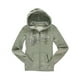 thumbnail image 1 of Sudadera con capucha Aeropostale para mujer con texto elegante gris extragrande, 1 of 2