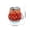 Orange, variant on Sruoe DIY Glass Candy Jar With LED Lights, Handmade Mosaic Craft Kit for Kids Parent Child Activity, Glowing Halloween Candy Storage Container for Halloween Party Decorations Home Table Centerpiec
