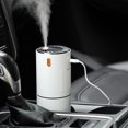 thumbnail image 1 of Fiudx Liquidación navideña Purificador para coche, hogar, dormitorio, portátil, de escritorio, USB, humidificador, con iluminación de color, 1 of 7