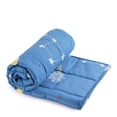 thumbnail image 2 of Sivio Weighted Blanket for Kids, Reversible Soft Minky Fleece & Cotton All Season Cozy Heavy Blanket, Improves Sleep Quality for Bed, Sofa, Nursery, Blue Star Moon 5lbs 36"x48", 2 of 8