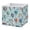 Hot Air Balloons Cars Airplanes, variant on Fabric Storage Bins Foldable Cube For Home Organization Baskets Nautical-themed Purple Background