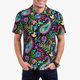 thumbnail image 1 of Fotbe Watercolor Floral Paisley Camiseta Polo de Golf para Hombre con Estampado – Camisa Deportiva Transpirable con Cuello Abotonado-4X-Large, 1 of 6