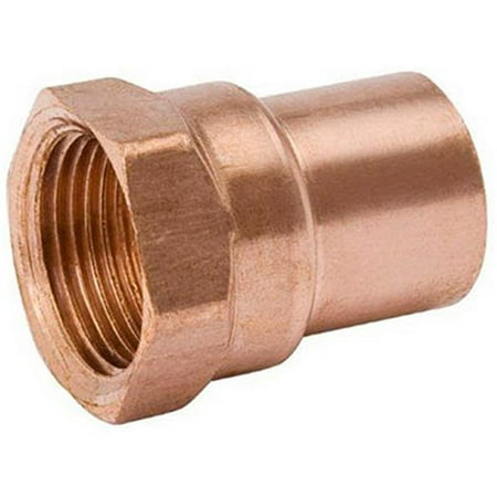 W 01246P10 10 Pack, Copper To Female Iron Pipe (Best Way To Solder Copper Pipe)