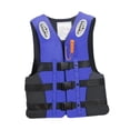 thumbnail image 1 of Lipstore Life Vest for Adults Sturdy Kayaking Jacket for Rafting Outdoor Water Sports S blue, 1 of 8