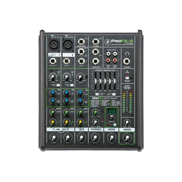 Mackie PROFX4V2 - Analog mixer with ReadyFX - 4-channel - Walmart.ca