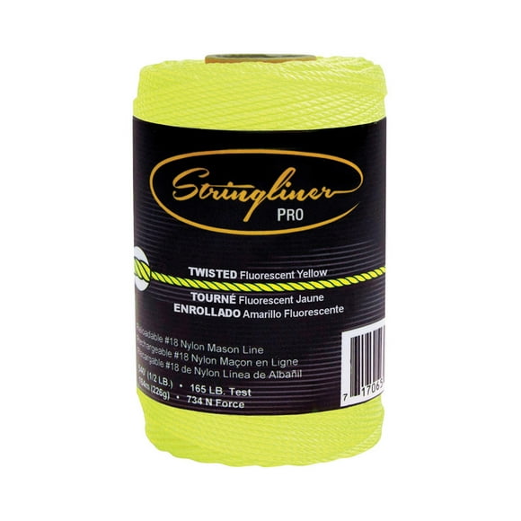 STRINGLINER MASON LINE RFL YLW 540' (Pack of 1)