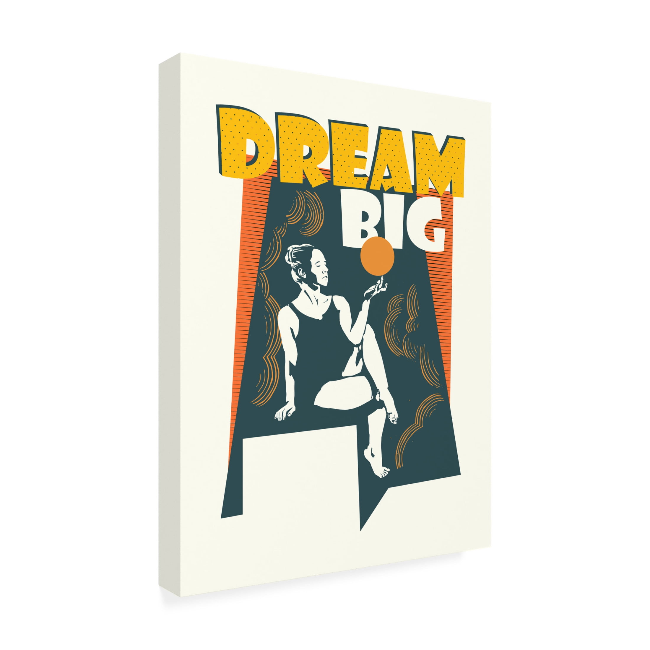 Trademark Fine Art Dionisis Gemos Dream Big Canvas Wall Art