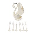 thumbnail image 2 of Salad Spoon, Coffee Spoons Set Alloy Material Silvery  For Party Fork, 2 of 8