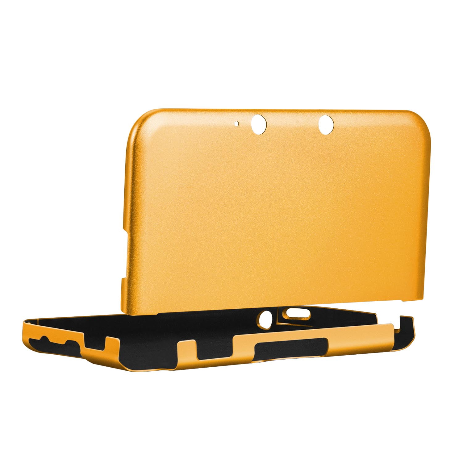 3DS XL LL Case (Gold) - Full Body Protective Snap-on Hard Shell Aluminium Plastic Skin Cover for Nintendo 3DS LL 2012 Original Model - Walmart.com