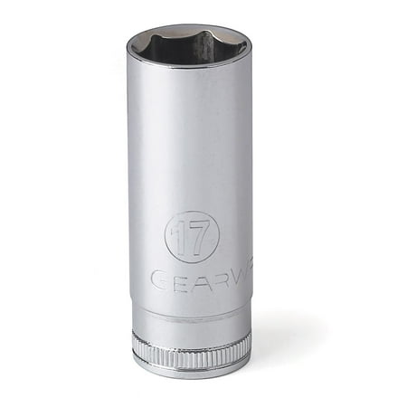 

Gearwrench 80399 3/8 Drive 17mm 6 Point Deep Metric Socket