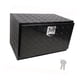 thumbnail image 4 of Caja de herramientas para caja de camioneta, organizador de almacenamiento, de aluminio, contenedor con cerradura, de herramientas para viajes, Negro, 4 of 8