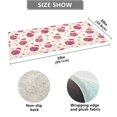thumbnail image 3 of Haosy Disco Balls Wear Santa Hats Bathroom Rugs Non Slip Absorbent Soft Plush Quick Dry Bath Mat, 39"x20", 3 of 8
