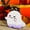 White C, variant on KMMYS Halloween Cute Little Ghost Tray Ornament, Festival Decoration, Desktop Decor for Offices and Homes, Multifunctional Storage Box, PVC Foam Board Ghost Pumpkin Design
