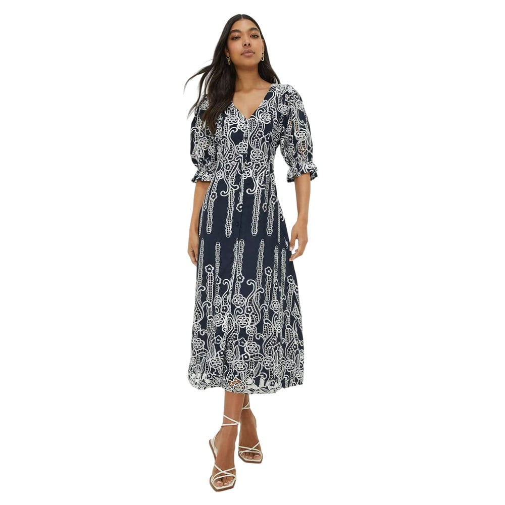 Dorothy Perkins Womens Premium Cut Out Midi Dress Walmart