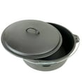 thumbnail image 4 of CUISILAND 12QT Pre-Seasoned Cast Iron Dutch Oven with Lid, 4 of 5