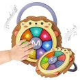 thumbnail image 1 of Juguete musical para bebé, juguete educativo con sonidos y luces, instrumento musical para niños, juguete de tambor musical electrónico, regalo de desarrollo de actividades para bebés para, 1 of 5