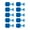 Blue, variant on ROZYARD 10Pcs Dents Pulling Pad,Paint Glues Pulling Pad,Car Dents Removal Repair