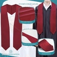 thumbnail image 5 of Endea Graduation Maroon Graduation Stole, 5 of 6