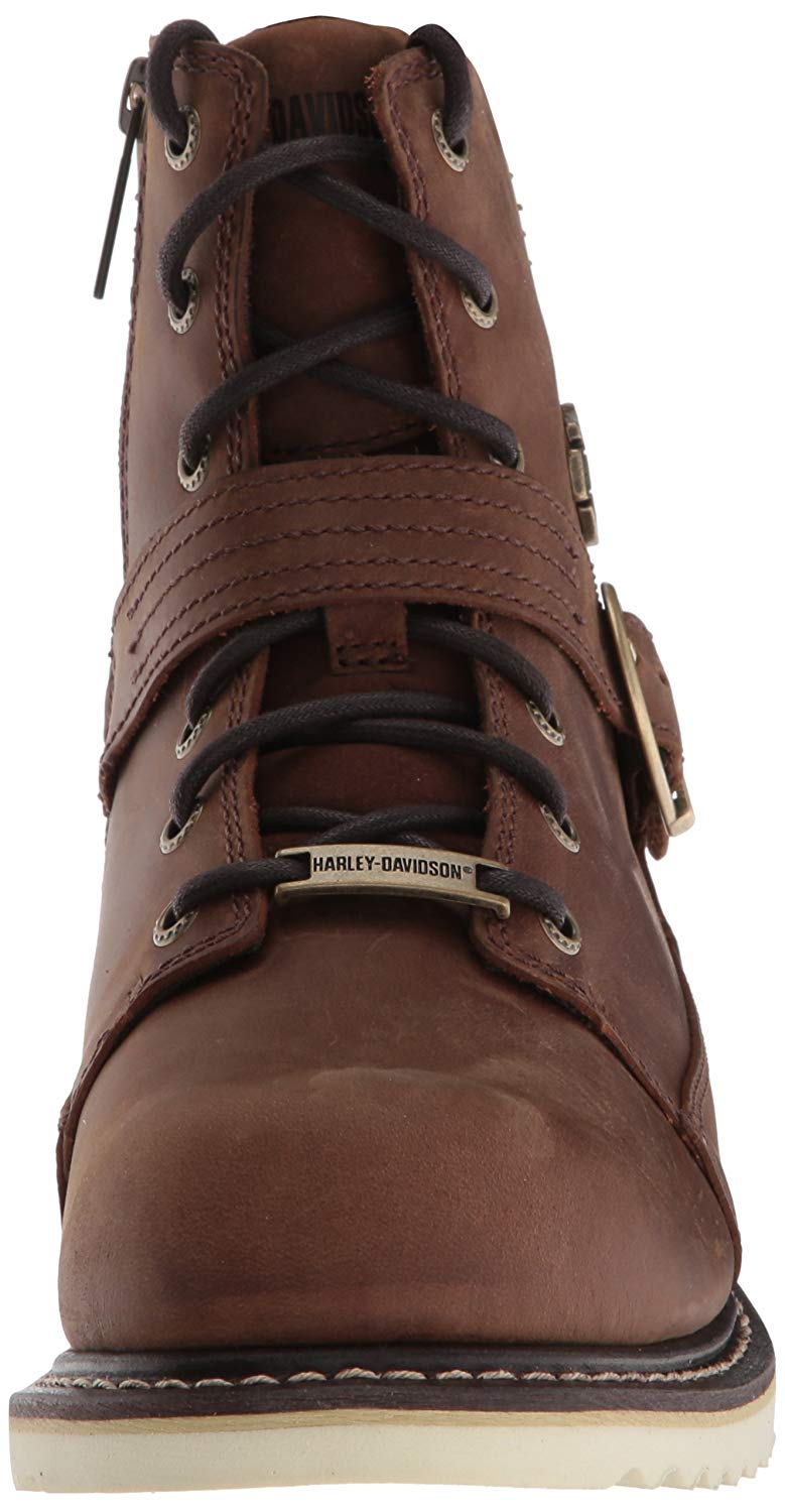 8 inch leather boots