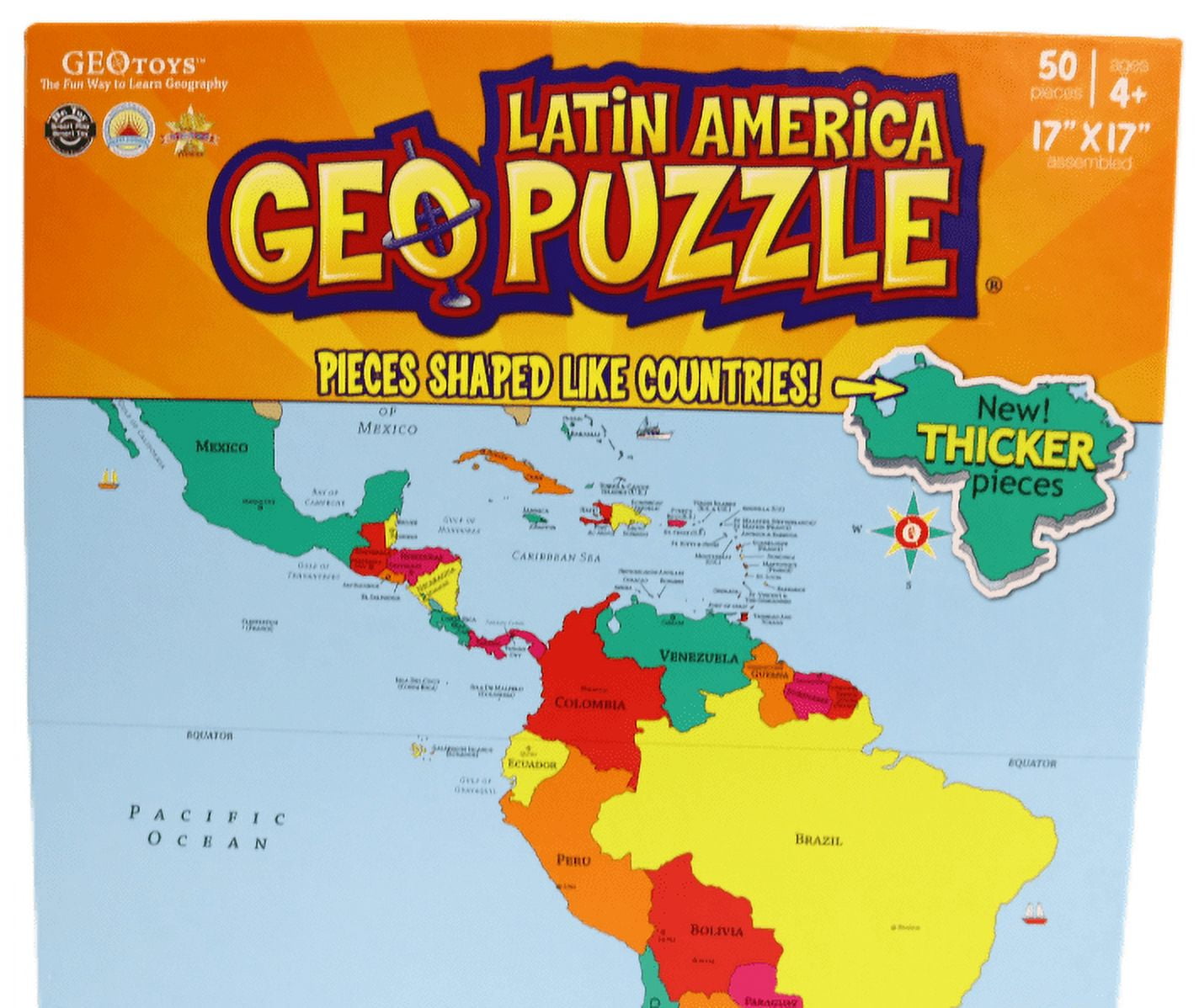Geotoys - GeoPuzzle Asia