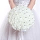 thumbnail image 4 of Bewildely Ramo de boda exquisito dama de honor novia falso adorno vestido decoración flores artificiales ramos de flores para Decoración Kits de decoración para fiestas Bewildely HA035302-00, 4 of 6