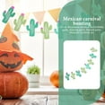 thumbnail image 2 of Stri Party Banner Mexican Carnival Cactus Patterned Bunting Pull Flag Birthday Party Decoration Supplies, 2 of 6
