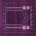 thumbnail image 1 of Ahgly Company Indoor Square Persian Purple Traditional Area Rugs, 4' Square, 1 of 4