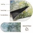 thumbnail image 5 of Flowerbed Cabin Large Area Rugs 6x9 ft Watercolor Spring Field Colored Floral Washable Rug Non Slip Indoor Carpet Absorbent Floor Mat for Living Room Bedroom Dining Room, 5 of 9